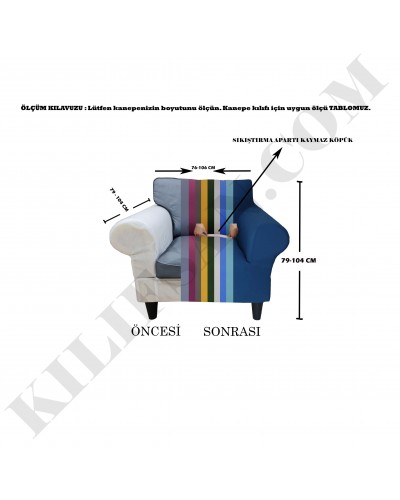 APT-01 Bal Peteği Streç  Koltuk Kılıfı Takımı ( 3+3+1+1 Set ) Füme Renk