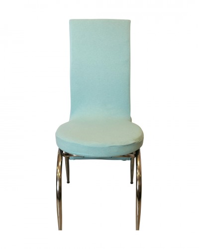 Fransız Kumaş Kelebek Model Bebe Mavisi Sandalye...